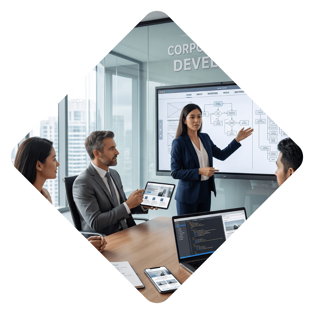 CORPORATE WEBSITE DEVELOPMENT