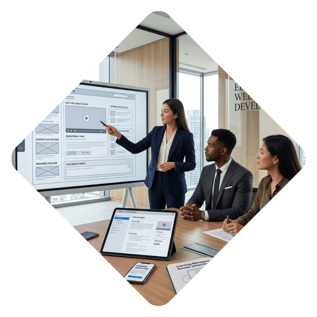 EDUCATIONAL PORTAL <br>DEVELOPMENT 