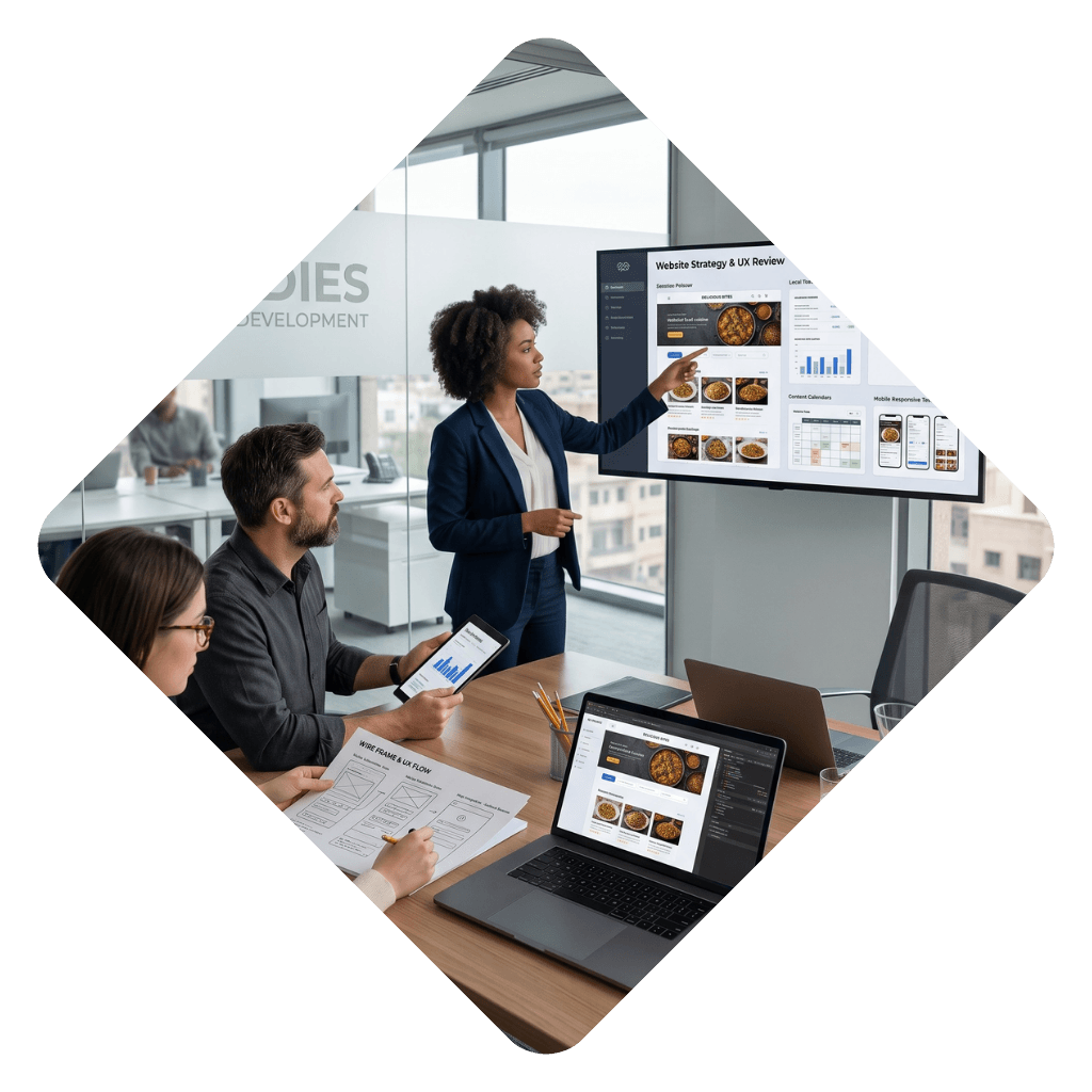 FOODIES PLATFORM WEBSITE <br>DEVELOPMENT